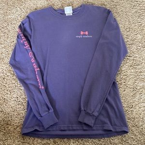 purple simply southern long sleeve shirt